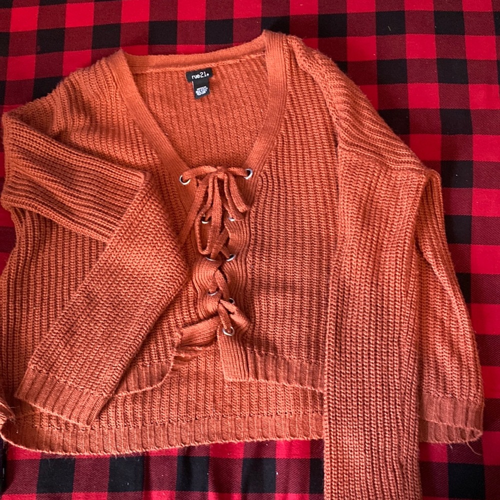 Sweater dress shirt
